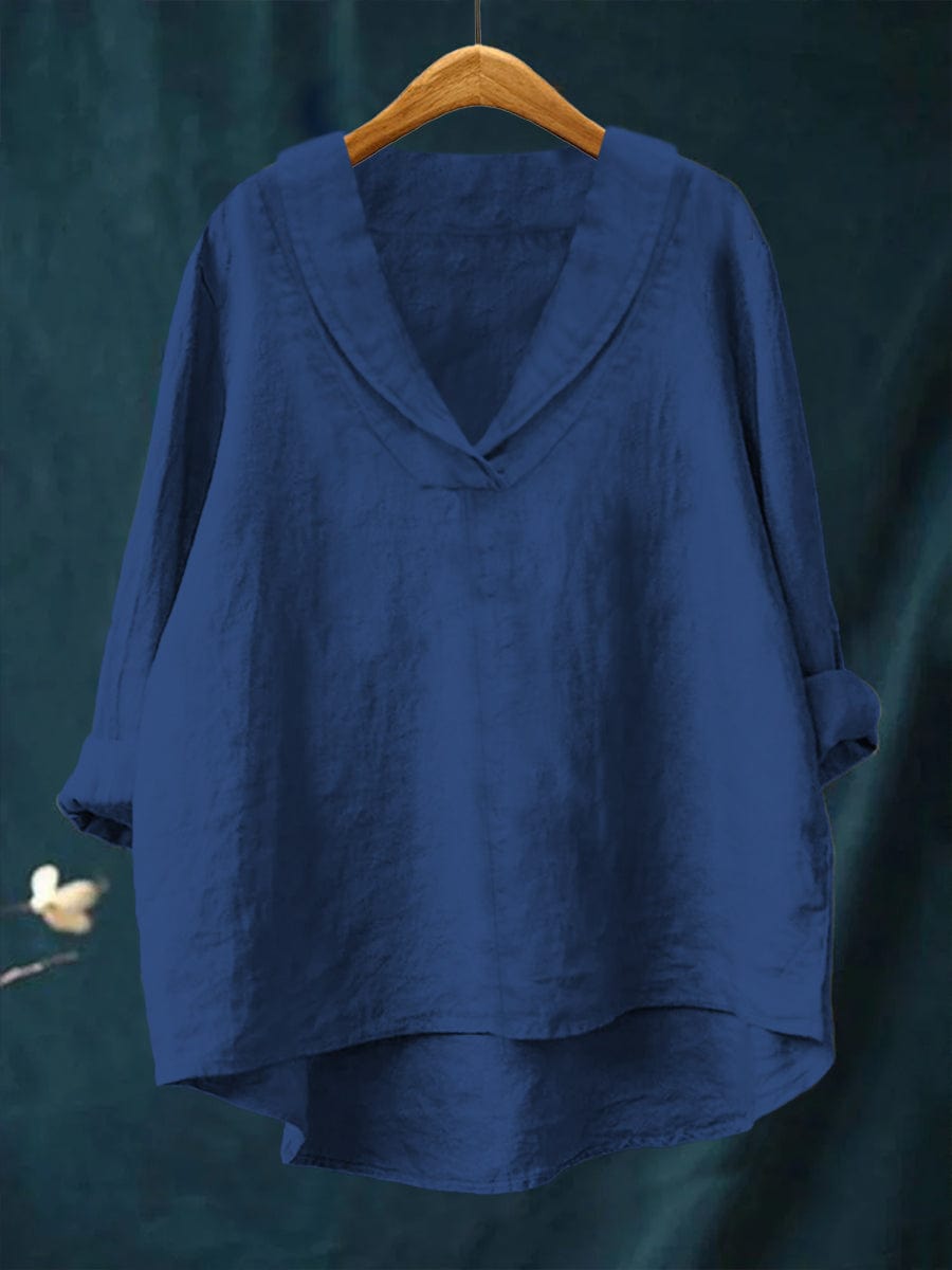 Hortense™ | Blusa fluida de cuello en V