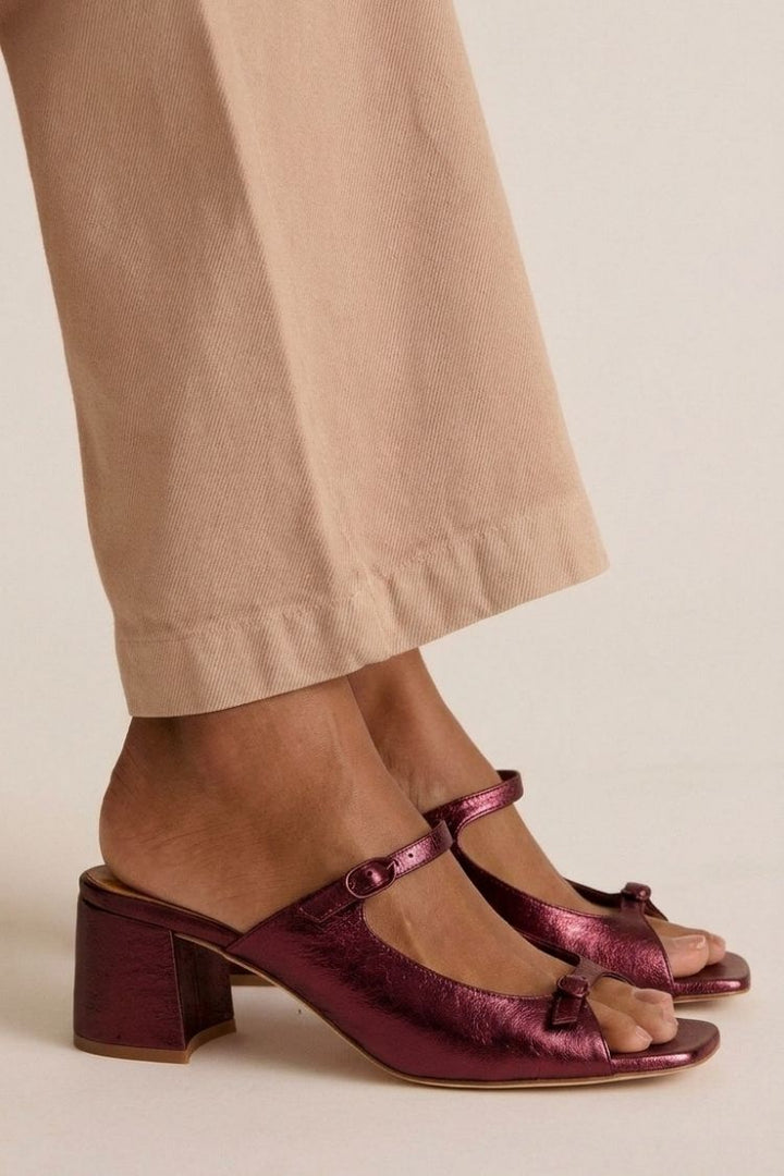 Fermina™ | Sandalias de Tacón con Lazo