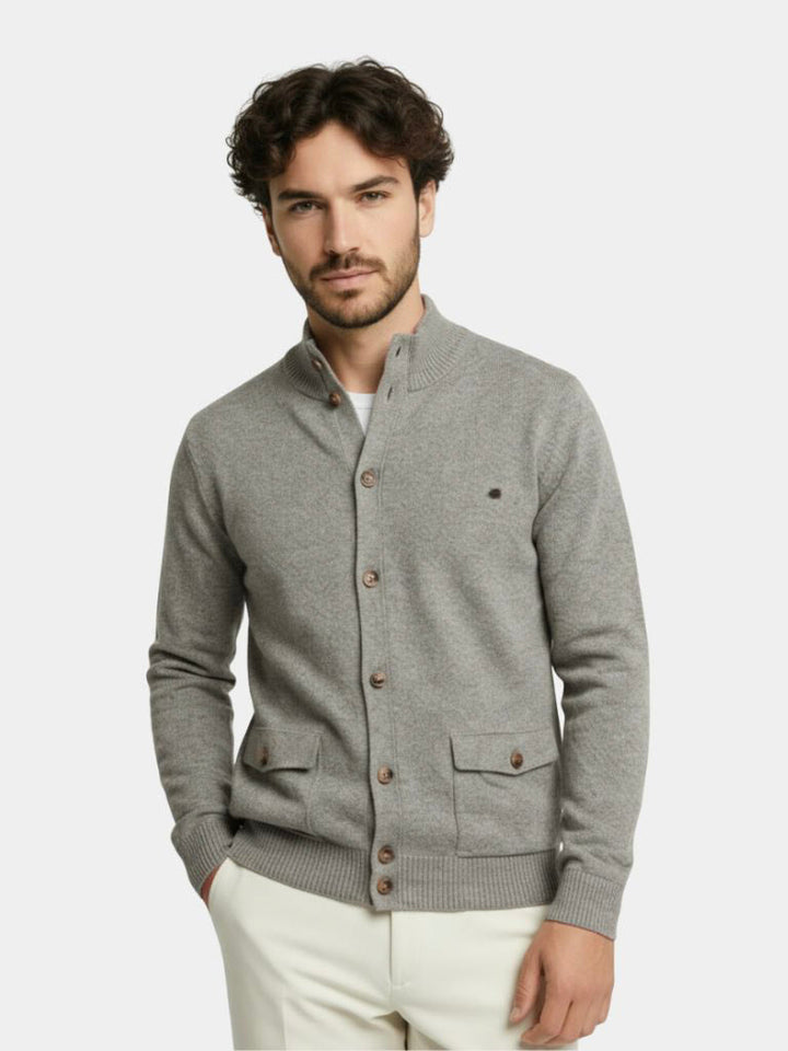 Cardigan Básico de Punto