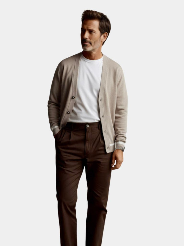 Cárdigan Casual de Punto Suave
