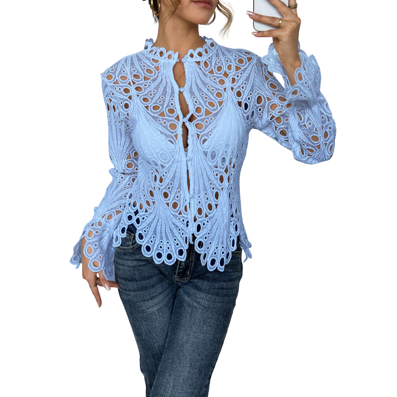 Sarah™ | Blusa de encaje