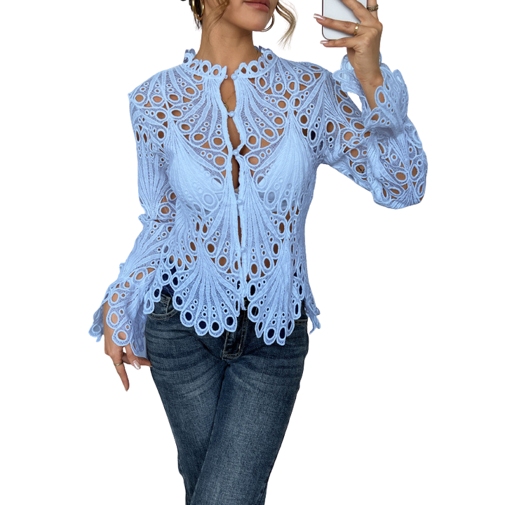 Sarah™ | Blusa de encaje