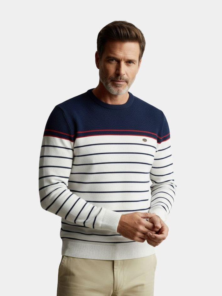 Suéter de Punto Estilo Mariner