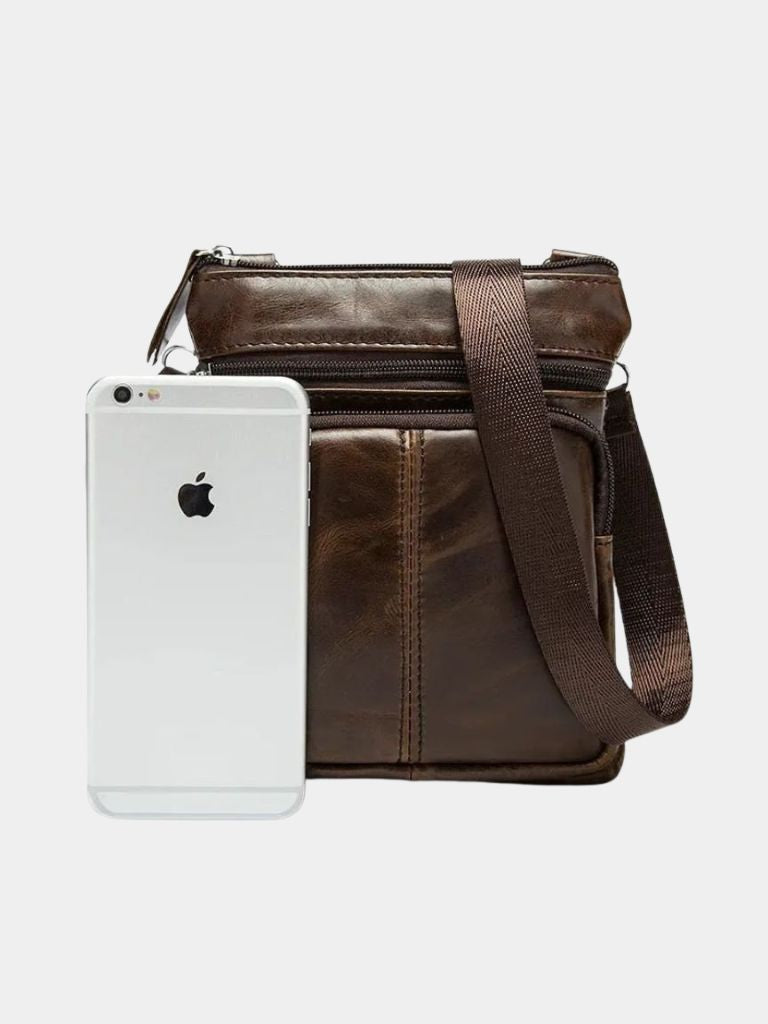Bolso Cruzado de Cuero para Hombro