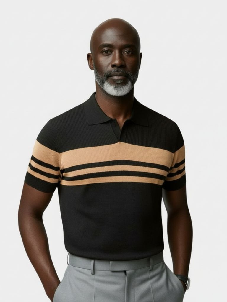 Polo in Caramel