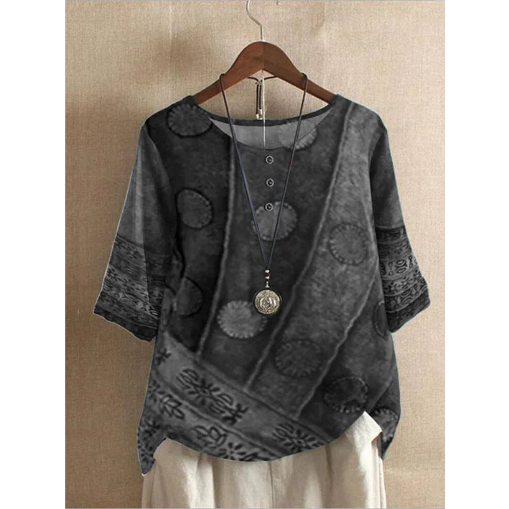 Valerie - Top boho colorido