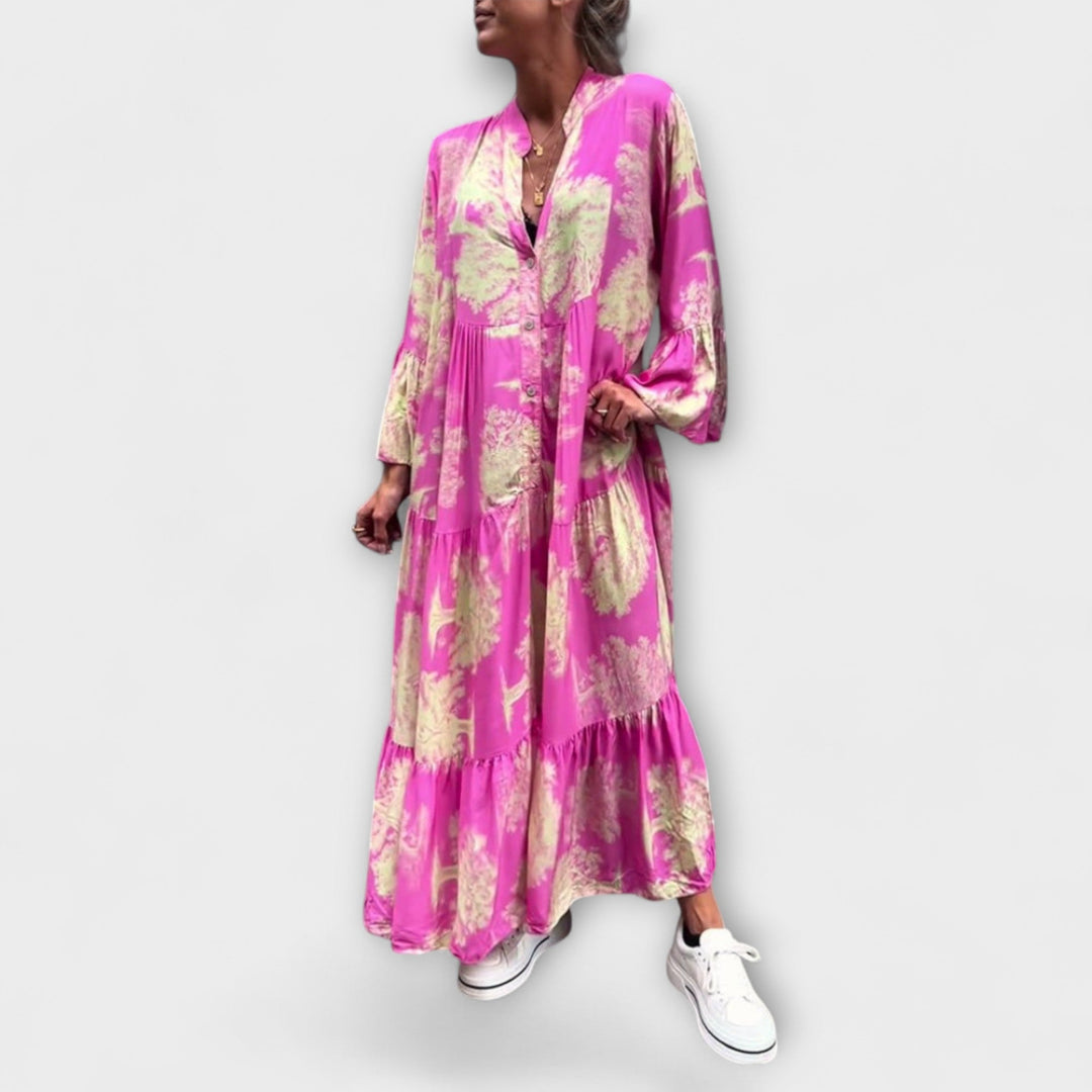 Nerina - Elegantes vestidos maxi de flores
