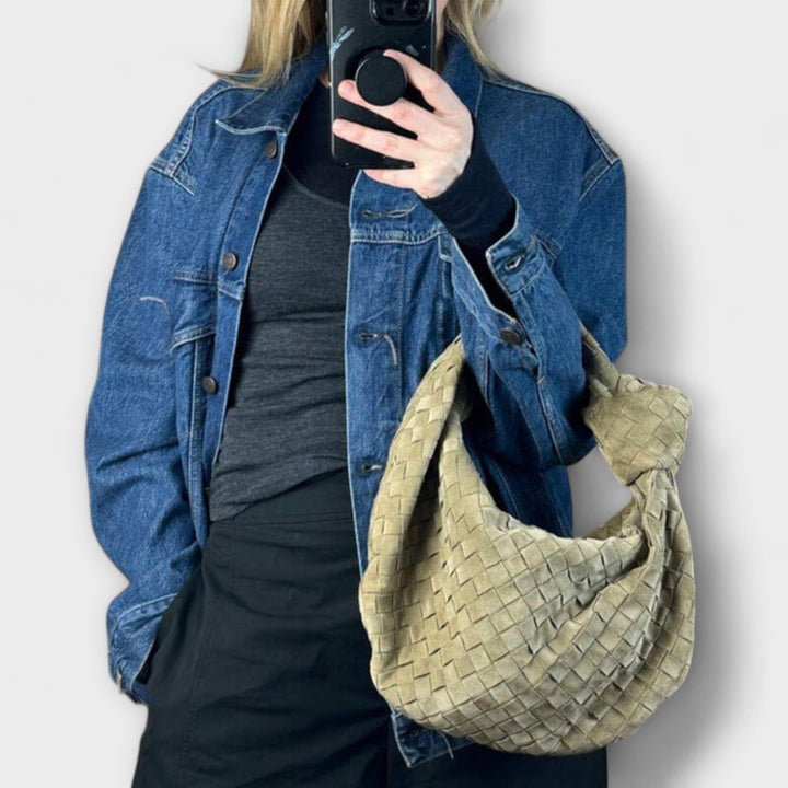 Cécile. - Gran bolso de mujer tejido