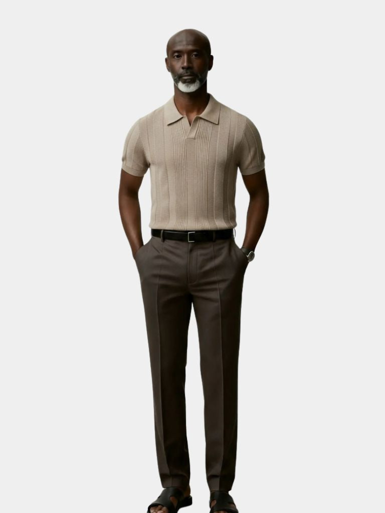 Vintage Beige Polo
