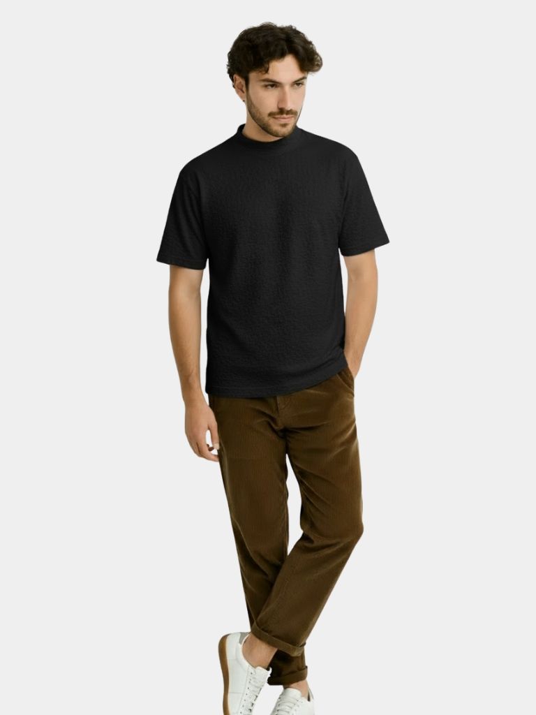 Camiseta Casual de Punto