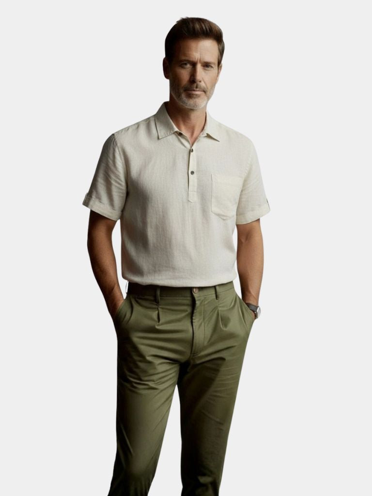 Camisa Esencial de Lino