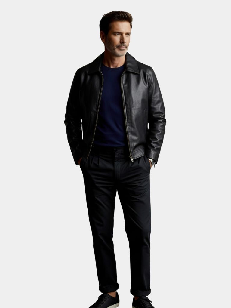 Chaqueta de Cuero Denver