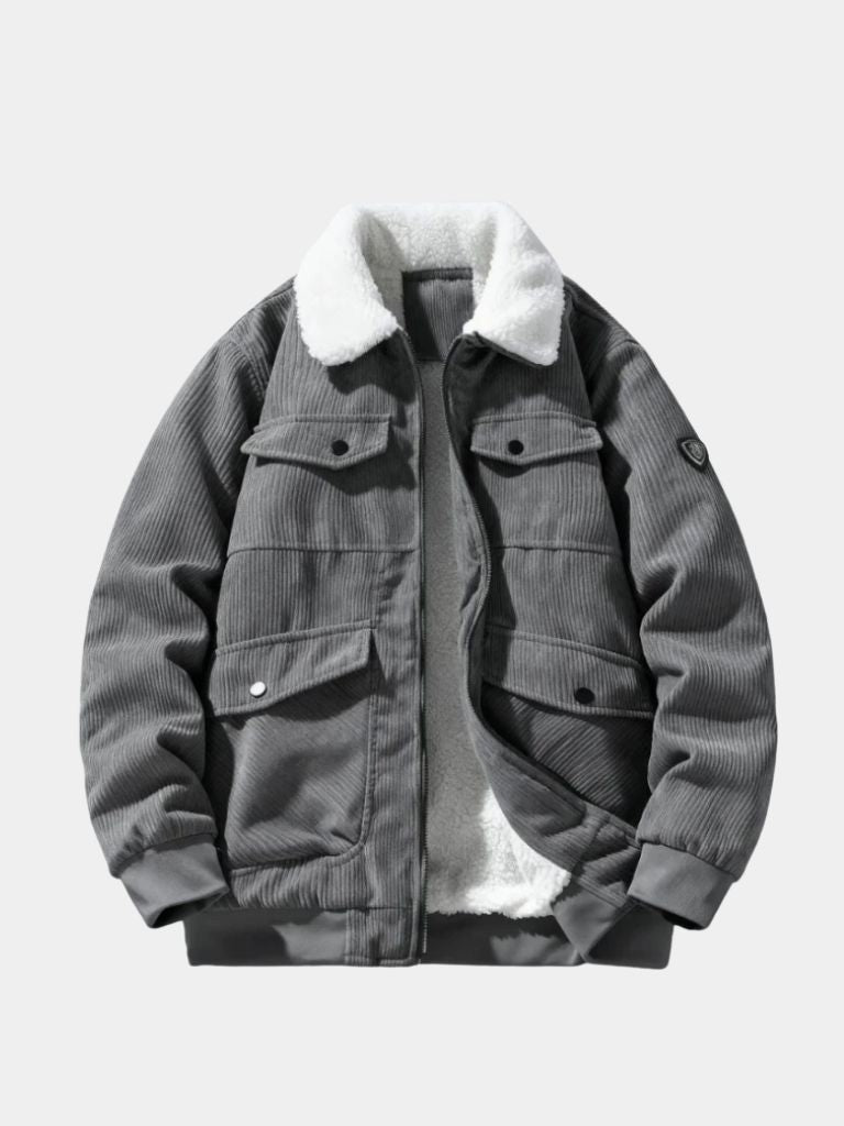 Chaqueta Sherpa Cargo Mineral de Hierro