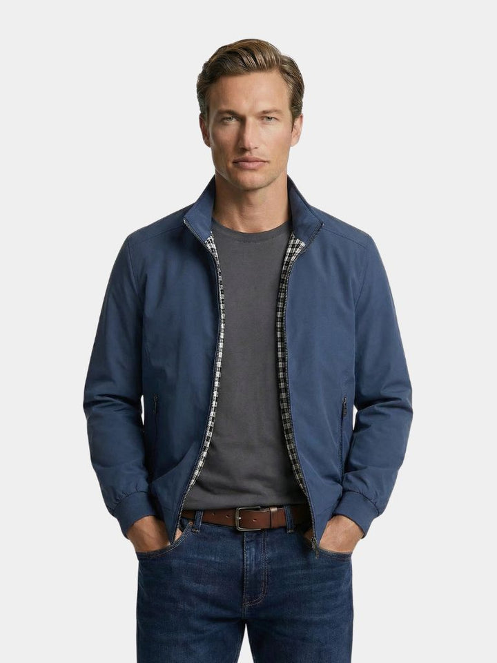Chaqueta Bomber Casual Unicolor