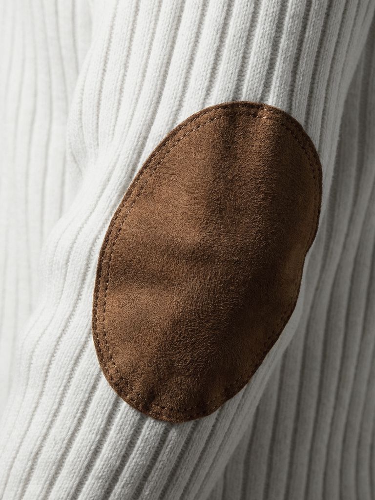 Suéter Henley de Cuello Alto Elegante