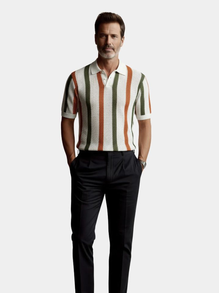 Polo de Resort de Tela Patrimonial