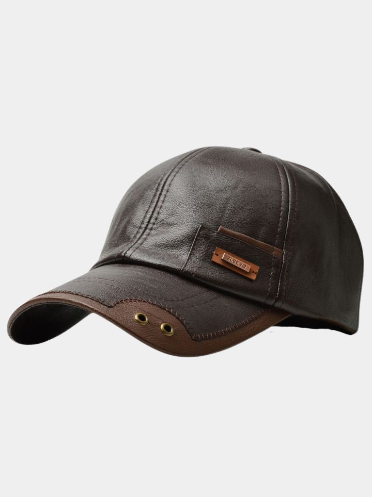 Sombrero de Cuero Rústico