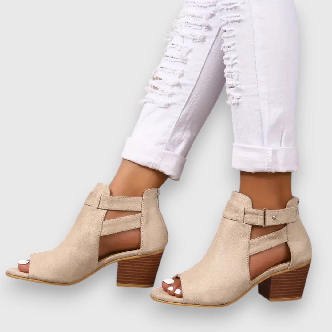 Nadine – Sandalias con tacones gruesos
