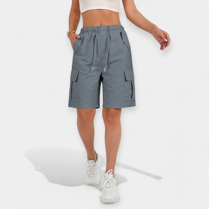 Pantalones cortos cargo de verano para mujer