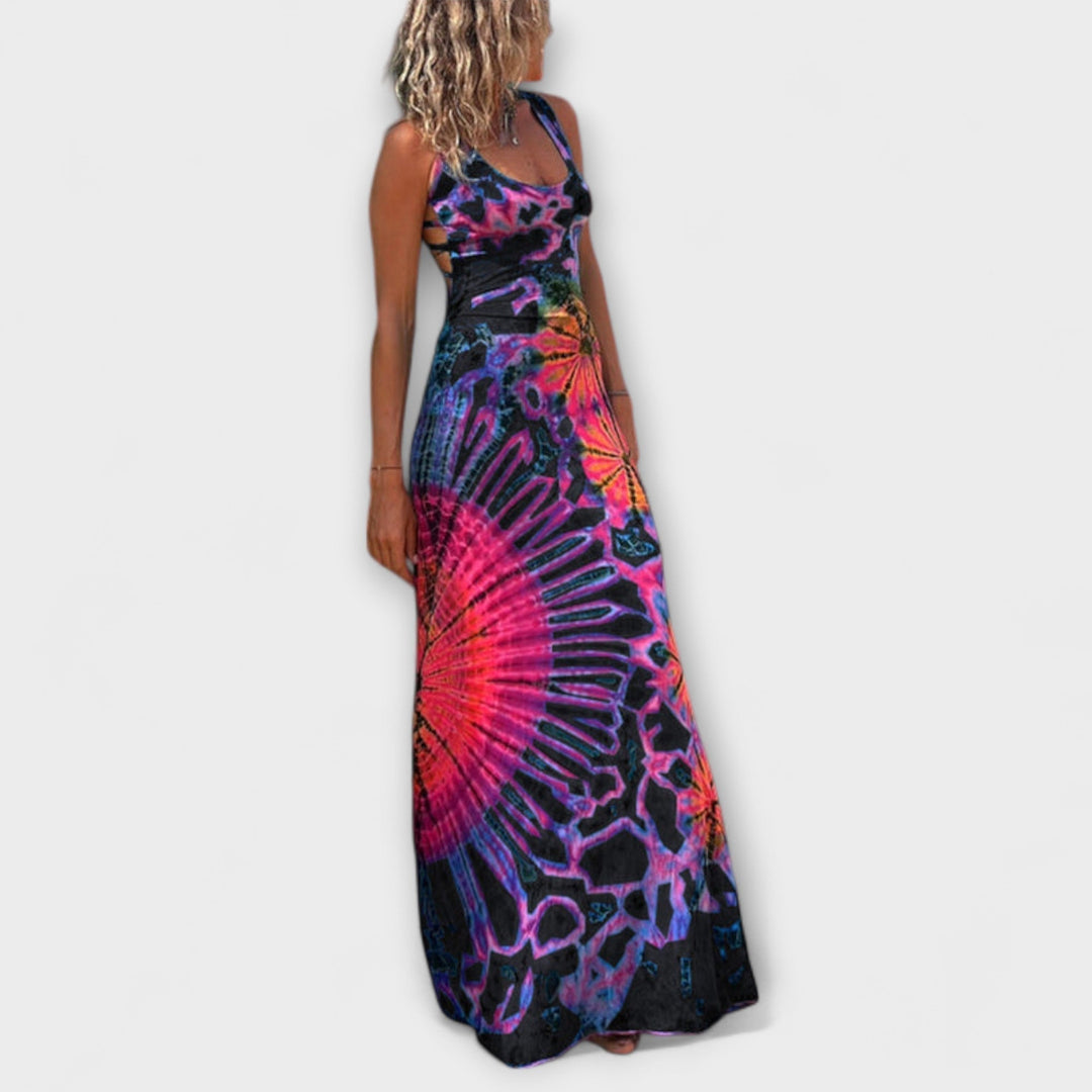 Ronja - La Bamba Maxi Vestido Tie-Dye