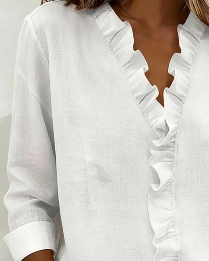 Susan™ | Blusa con volantes