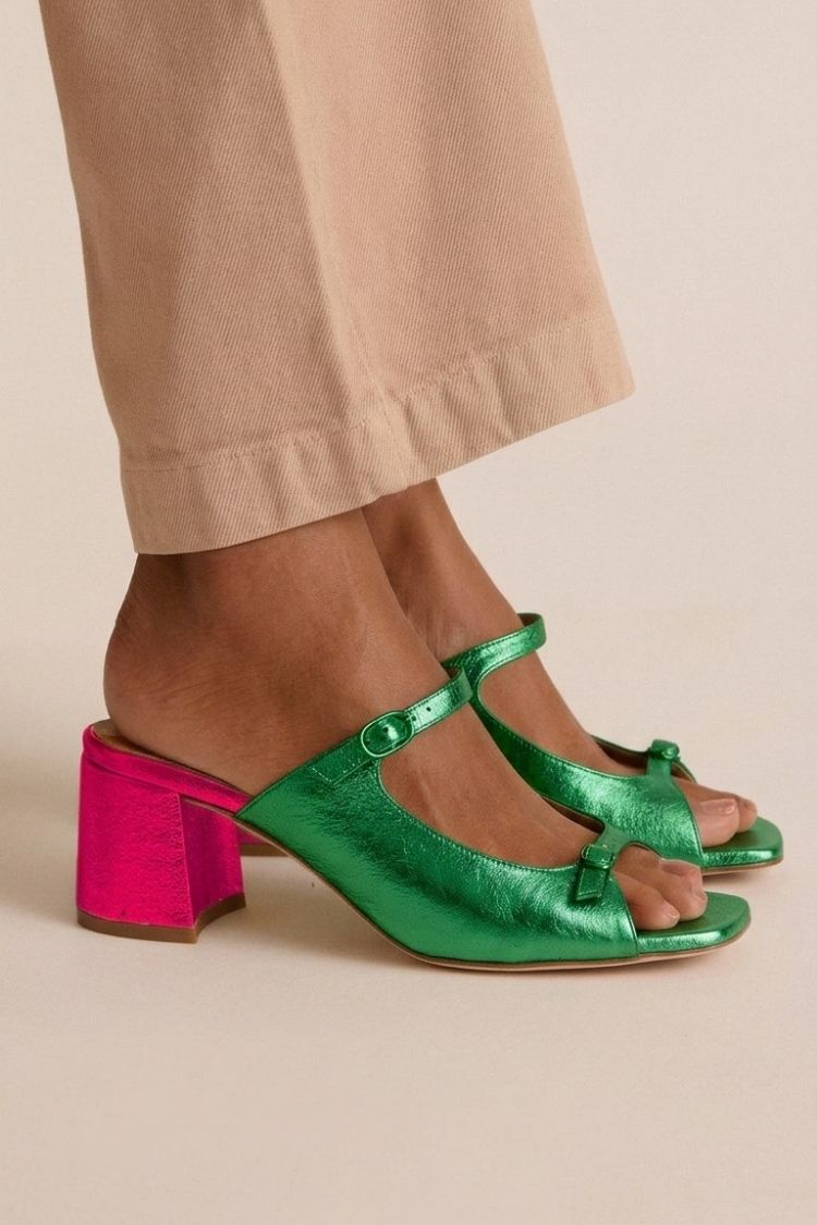 Fermina™ | Sandalias de Tacón con Lazo