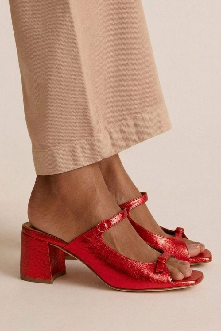Fermina™ | Sandalias de Tacón con Lazo