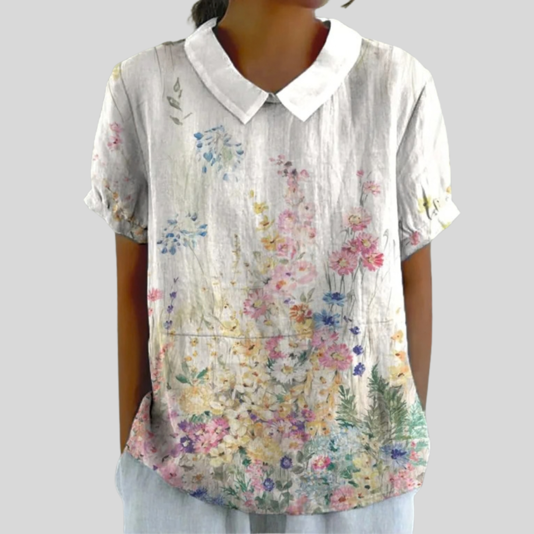 Lysiane™ | Blusa jardín florecido