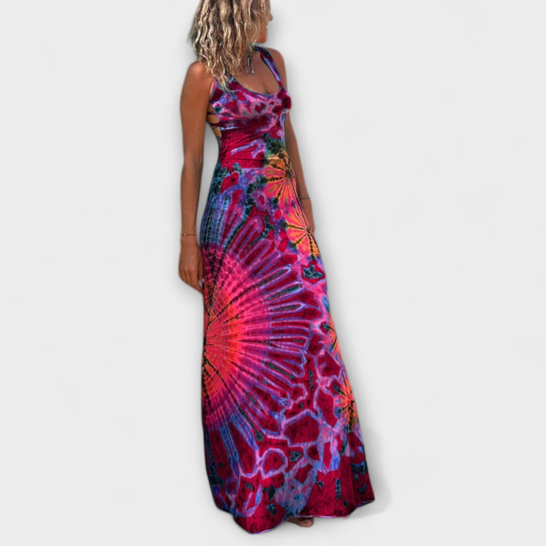 Ronja - La Bamba Maxi Vestido Tie-Dye