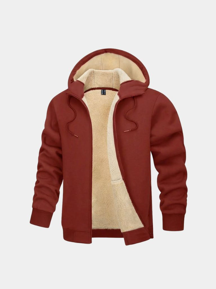 Chaqueta de Invierno con Capucha Sherpa