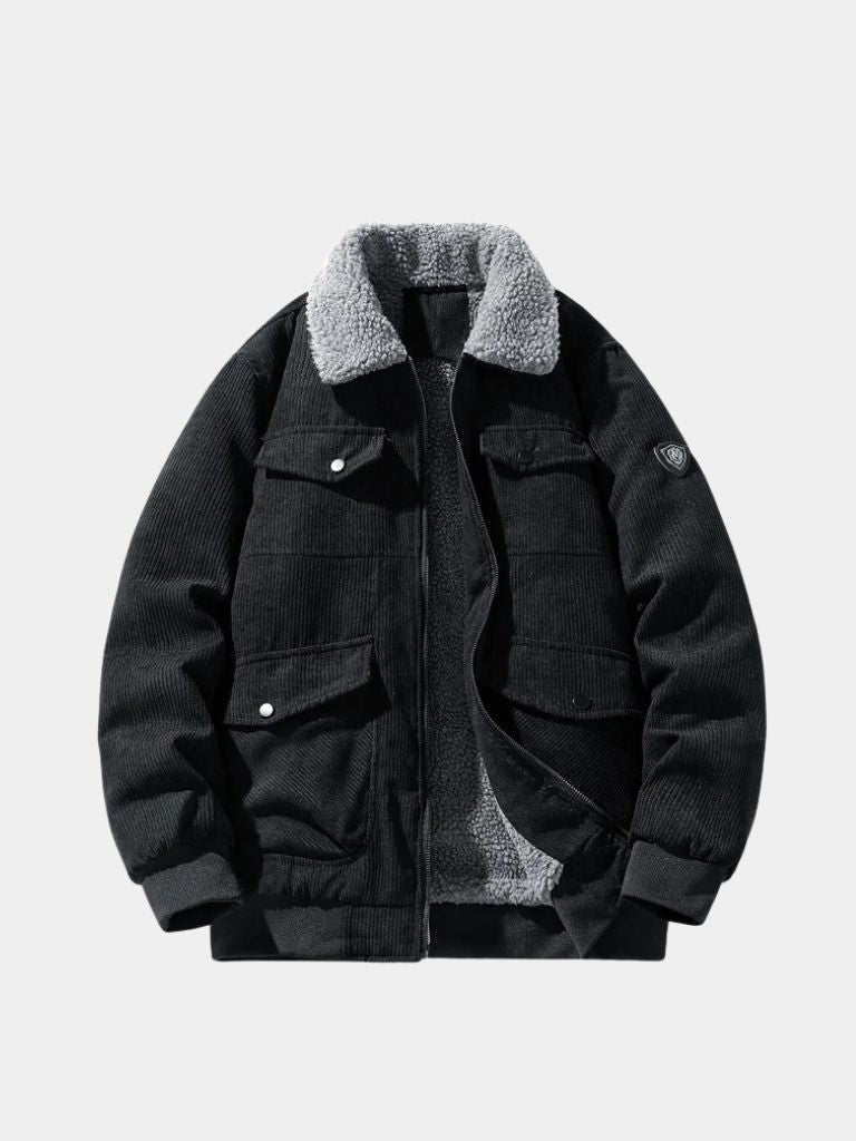 Chaqueta Sherpa Cargo Mineral de Hierro