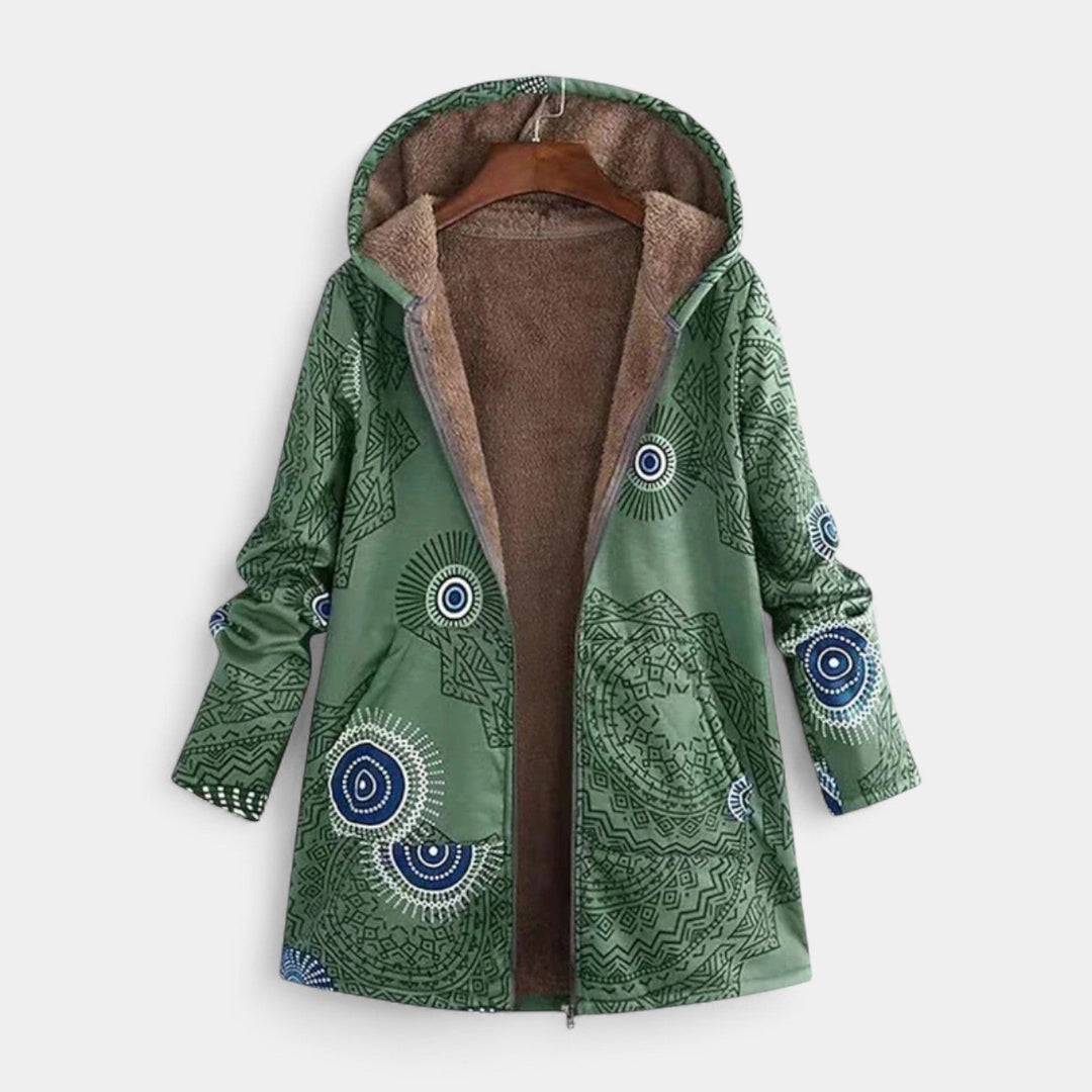 Lara – Parka de invierno elegante con capucha