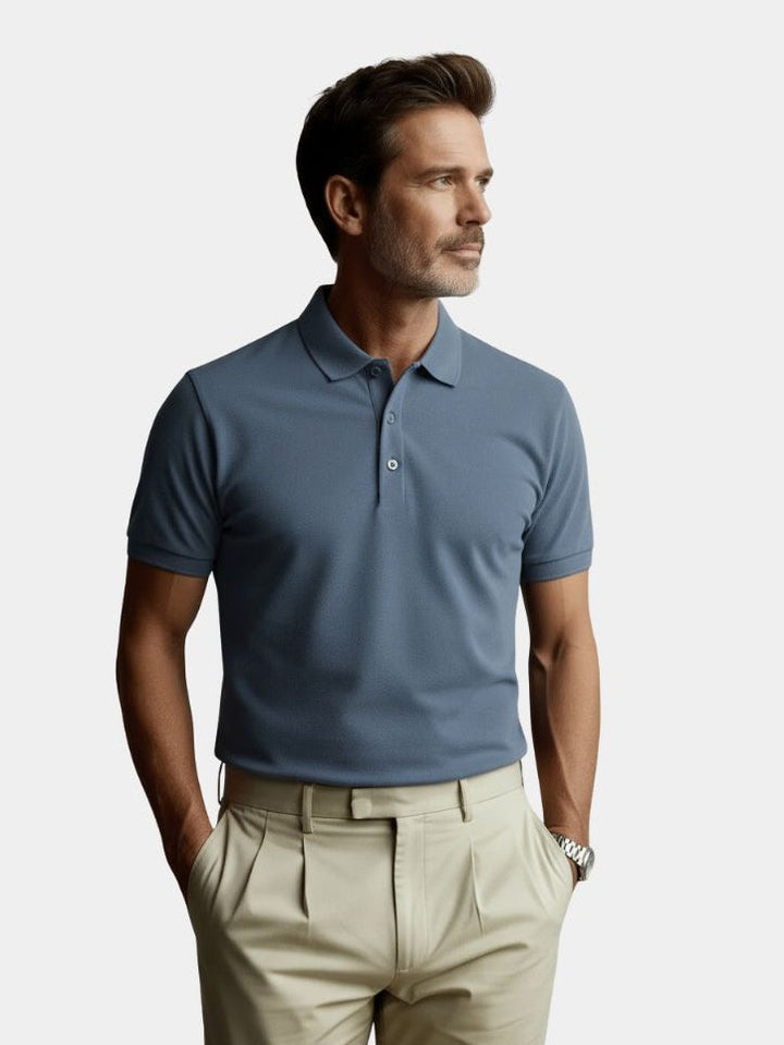 Camisa Polo Básica de Algodón