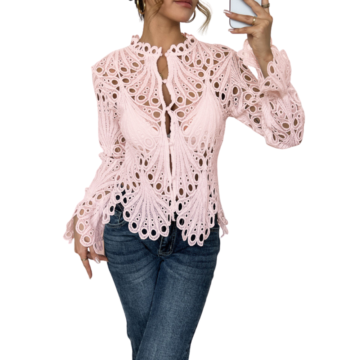 Sarah™ | Blusa de encaje