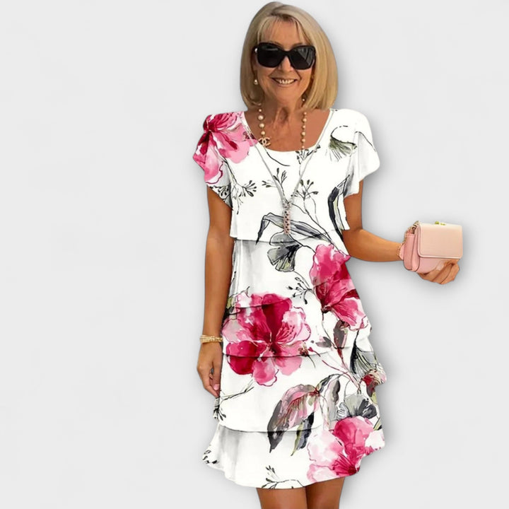 Lillian - Vestido Elegante con Flores