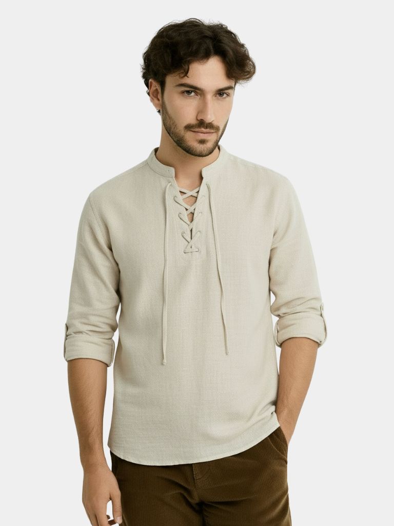 Camisa Casual de Manga Larga