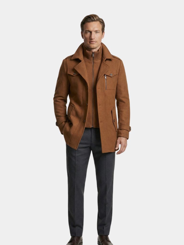 Conjunto de Invierno de Dos Piezas Estilo Old Money