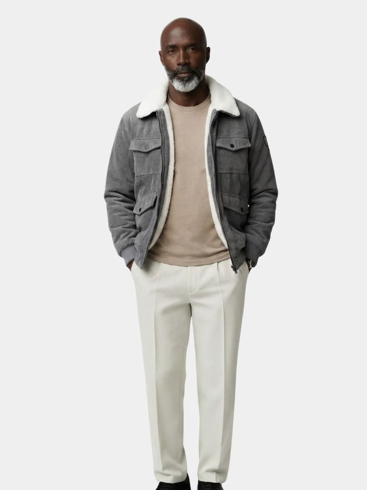 Chaqueta Sherpa Cargo Mineral de Hierro