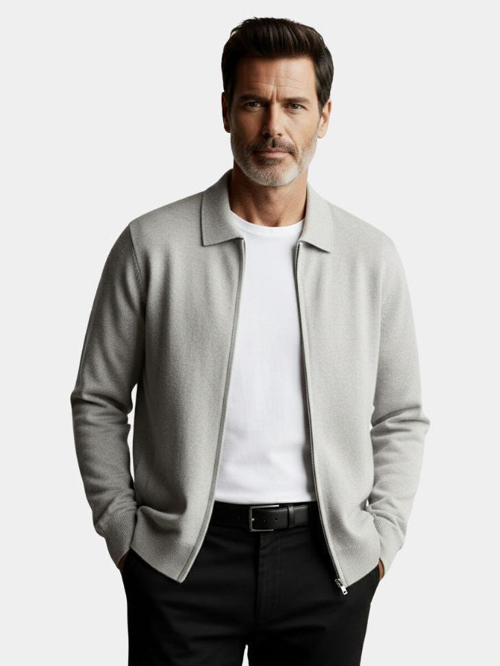 Chaqueta de Cachemira de Punto