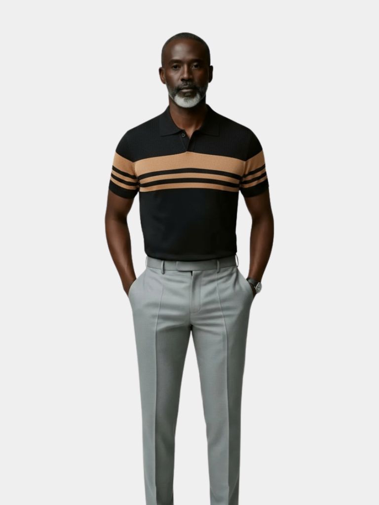 Polo in Caramel