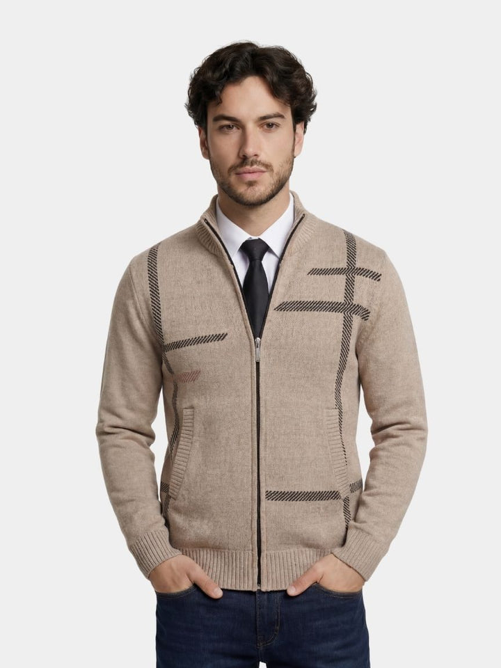 Chaqueta Grafito de Tejido Simétrico