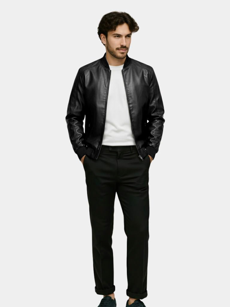 Chaqueta de Cuero Clásica