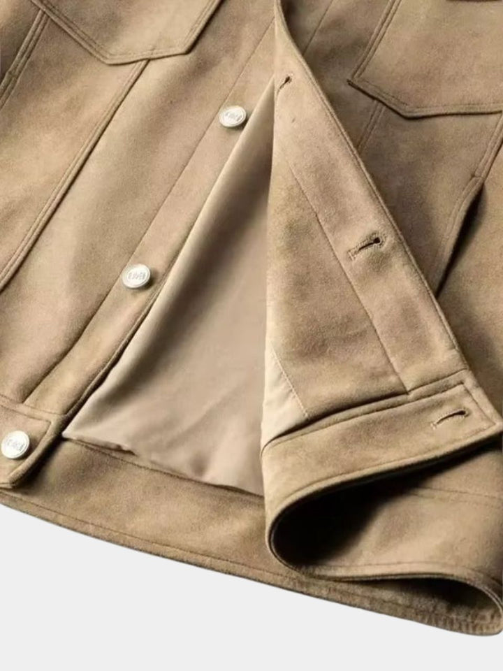 Chaqueta de Cuero Aviador Laurent
