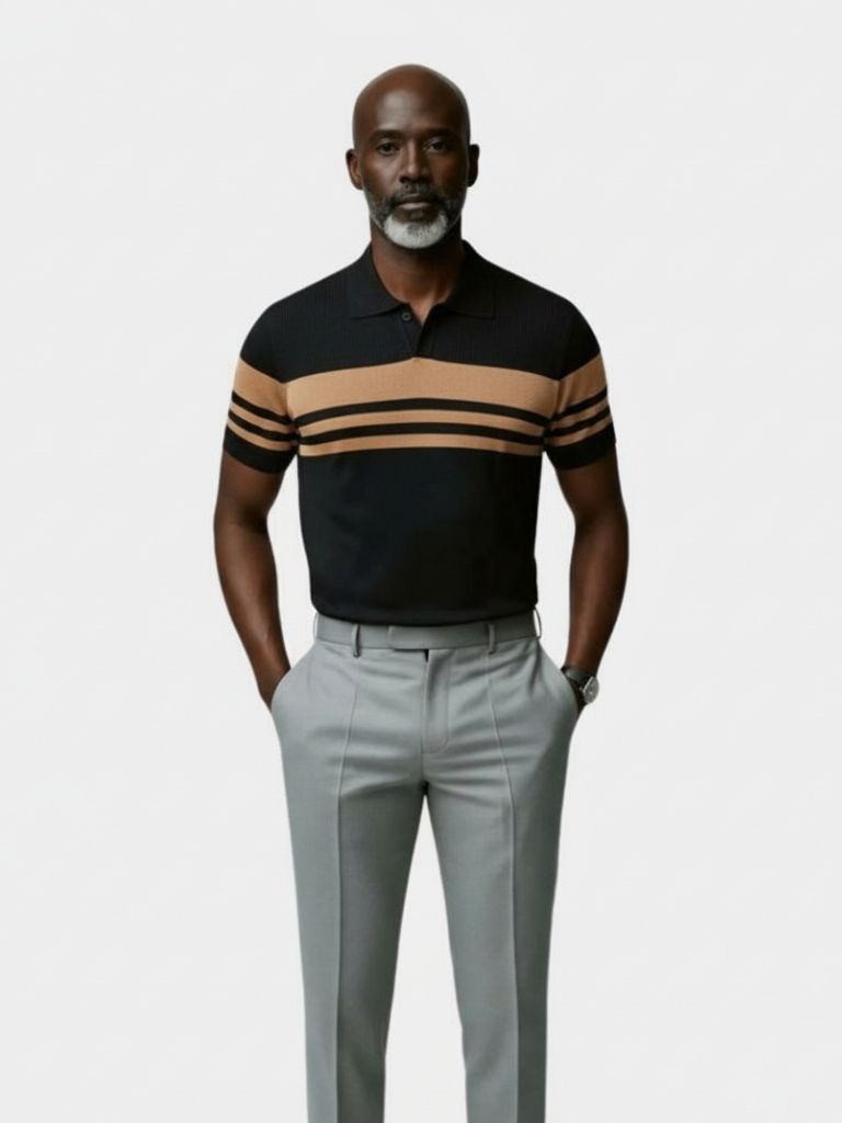 Polo in Caramel