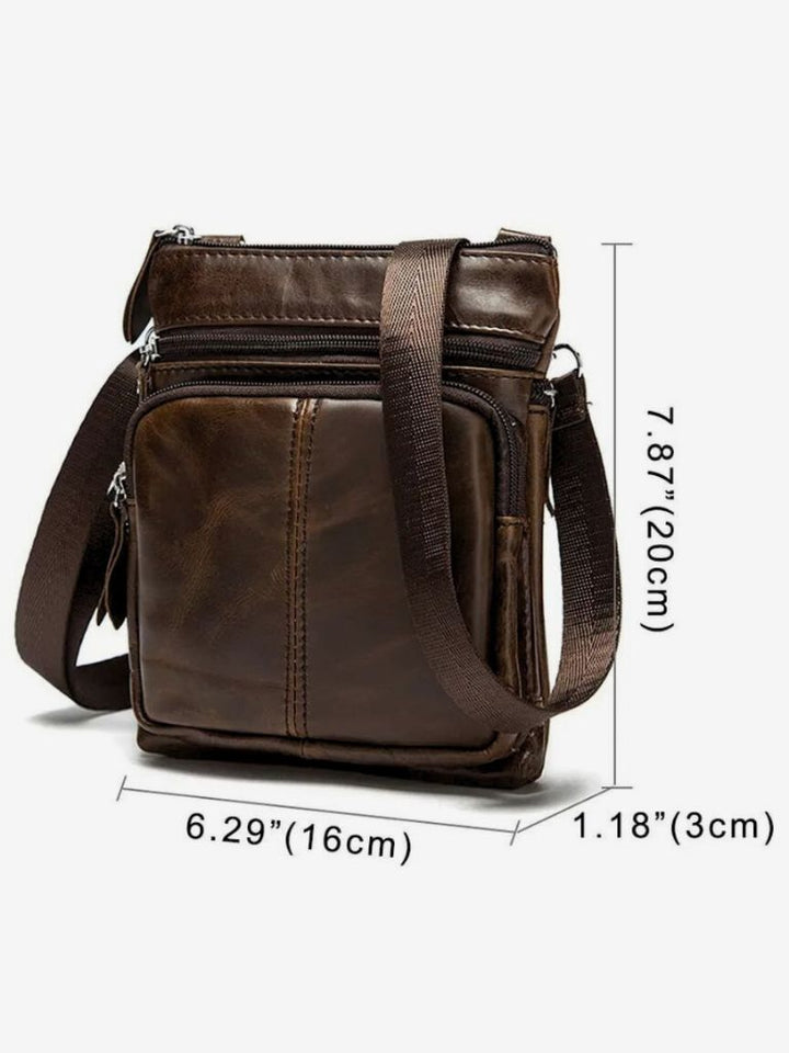 Bolso Cruzado de Cuero para Hombro