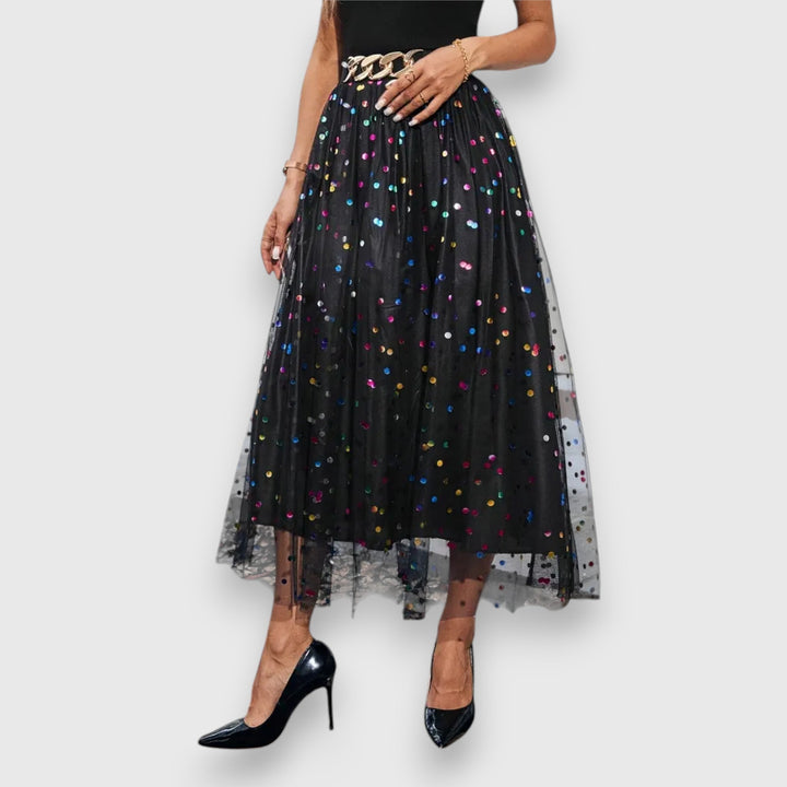 Leonie – Faldas de colores con lunares