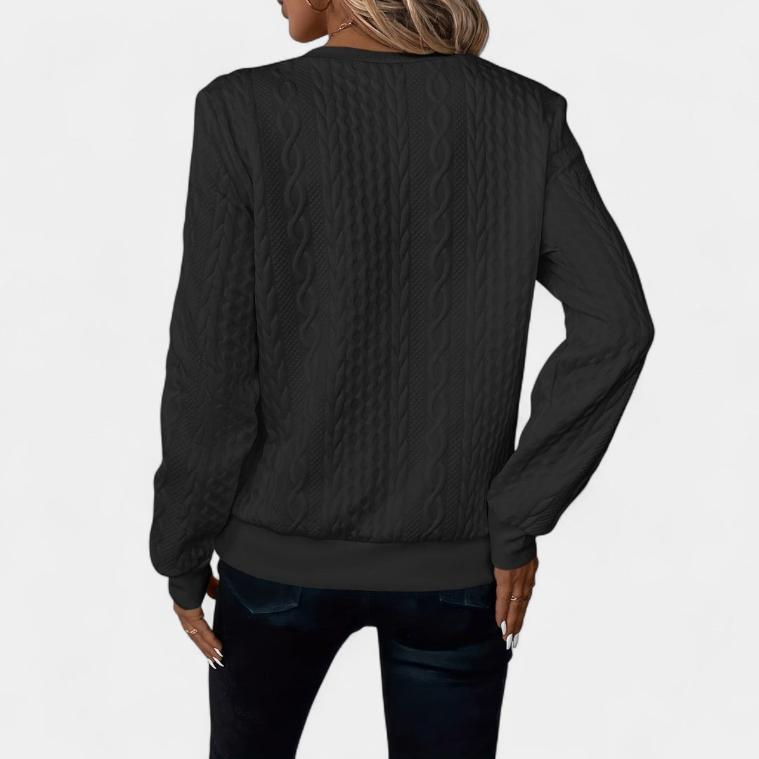 Kaja – Suéter con cremallera para un look más moderno