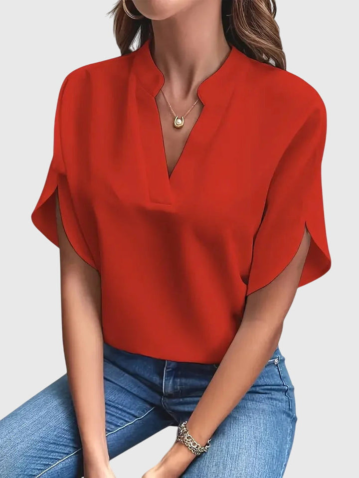 Beatrix™ | Camisa de cuello V