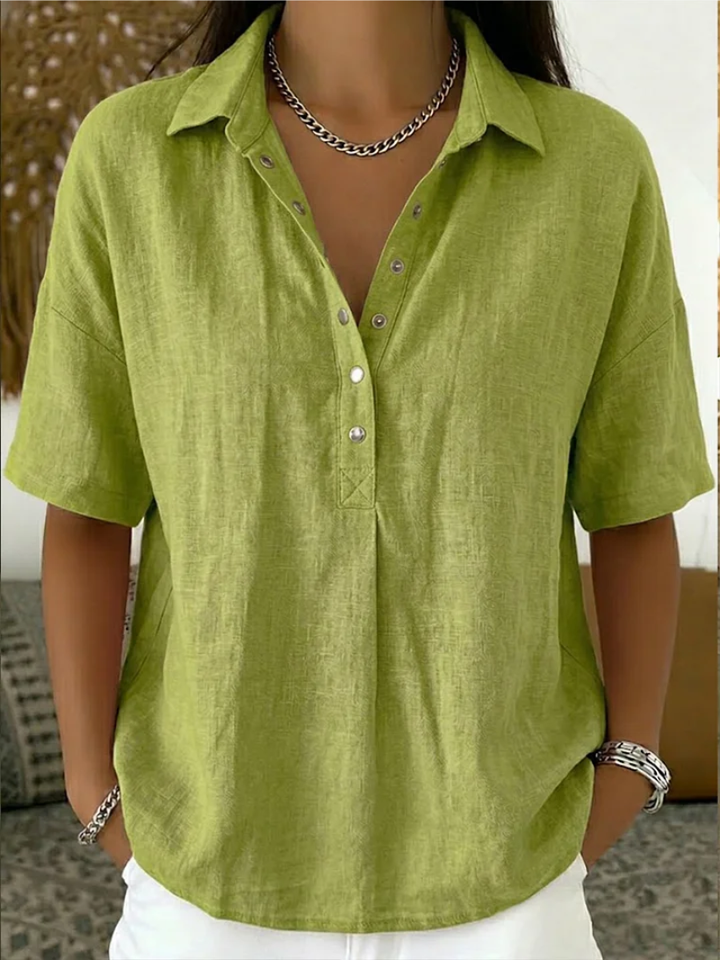 Blusa con cuello Hélène™