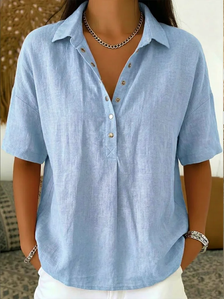 Blusa con cuello Hélène™